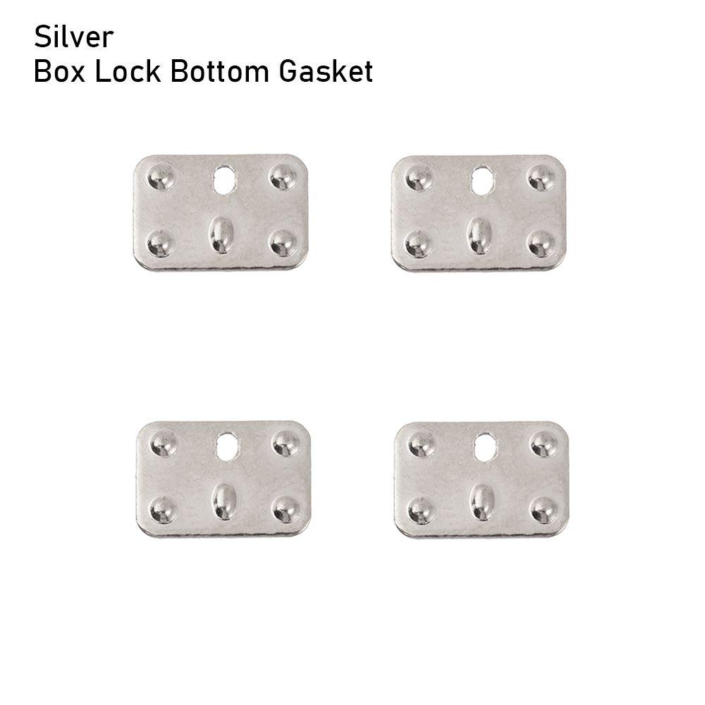 DIY Manual Luggage Accessories Doll Bags Parts Case Corner Protector Trunk Locks Mini Metal Crafts