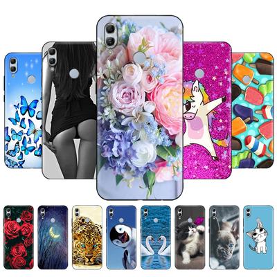 Pro pouzdro huawei honor 10 lite 6,21 palce Zadní kryt telefonu Pro pouzdro honor 10 lite měkké silikonové Coque honor10 lite černé tpu pouzdro