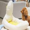 Der Liebling des Haustiers: Daiso 3D Entenform Komfortbett