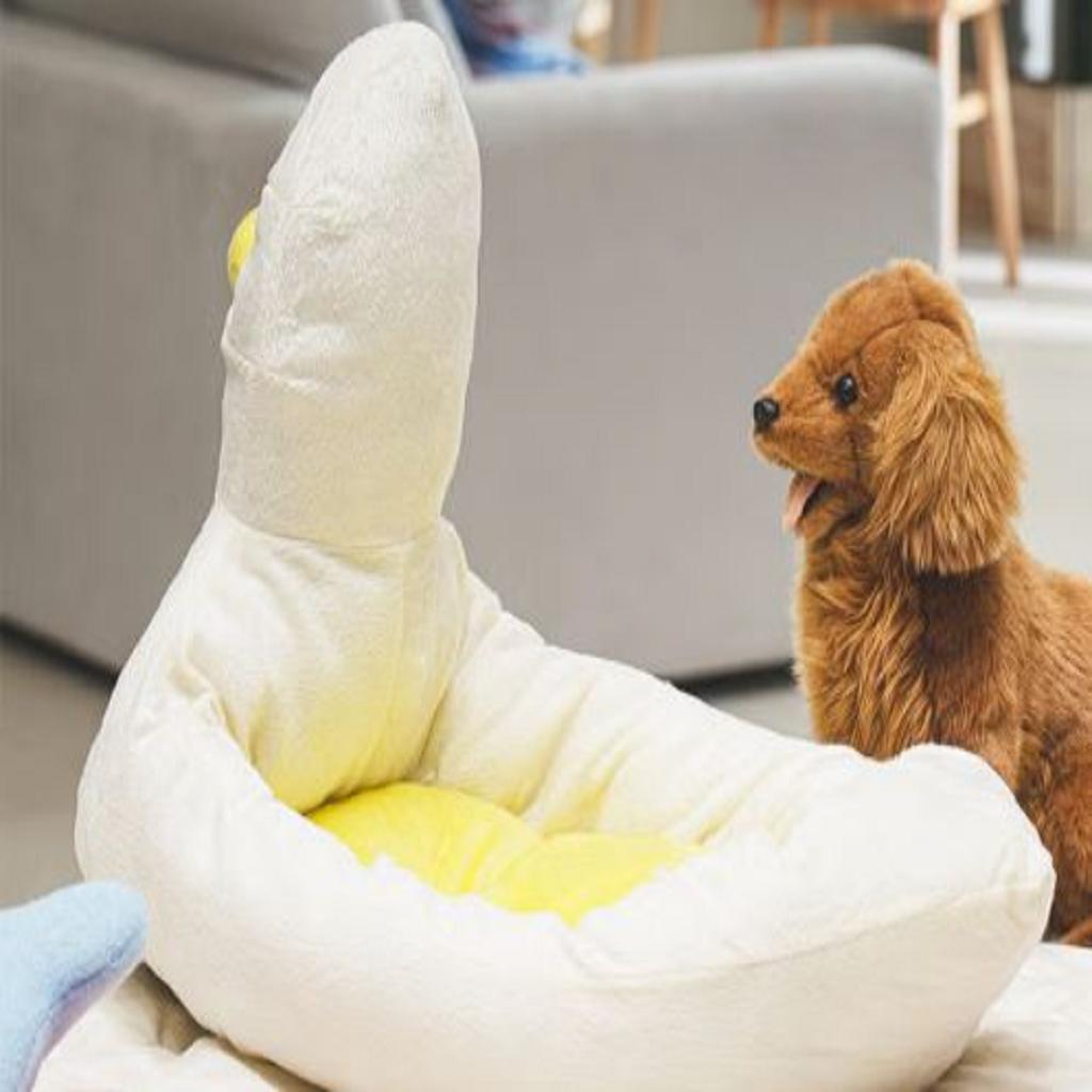 Der Liebling des Haustiers: Daiso 3D Entenform Komfortbett