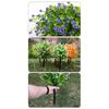 Realistic Artificial Eucalyptuses Leaves Ground Stakes For Outdoor Garden Decoration With Weather Resistant Plastic And Soft Rubber
