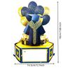 Kreative Pop-Up Karte zur glücklichen Graduation Faltbare Grußkarte mit den besten Wünschen 3D Geschenkkarte Geschenk