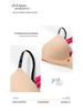 Seamless French Deep V Triangle Cup Bra for Small Bust – Lifting, Anti-Sagging, Comfortable, Wire-Free