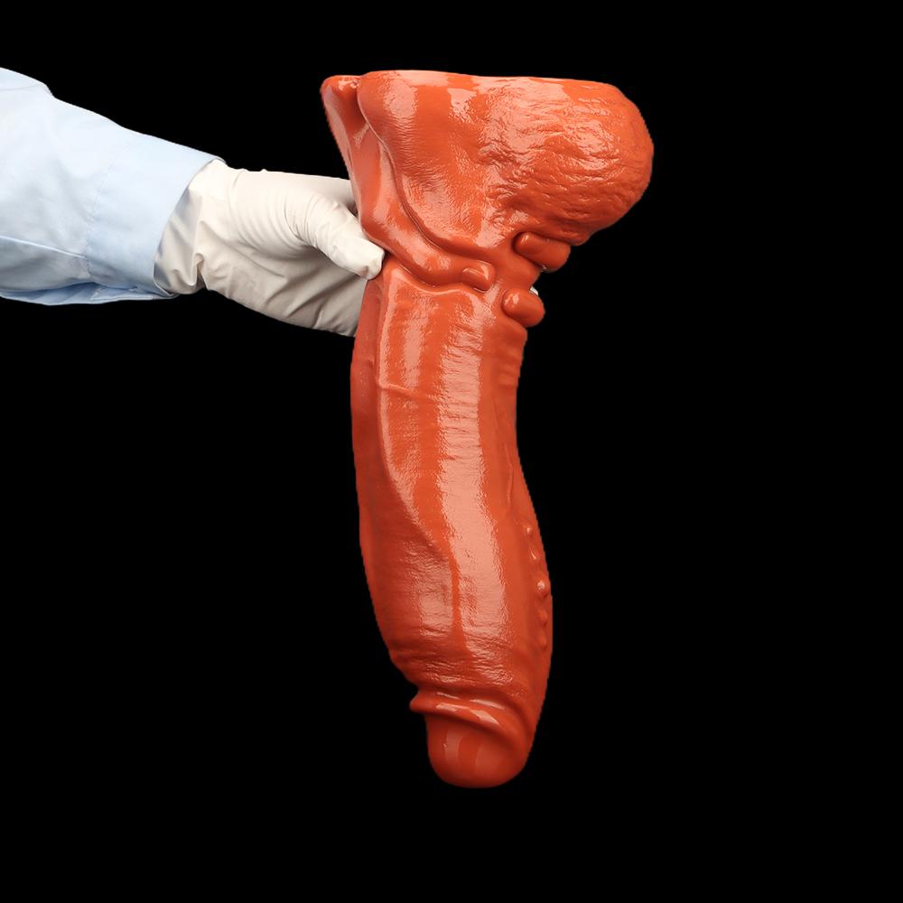 34*8CM Oversized PVC Dildos Butt Plugs Masturbator Fisting Sex Toys Strap On Penis Big Dick