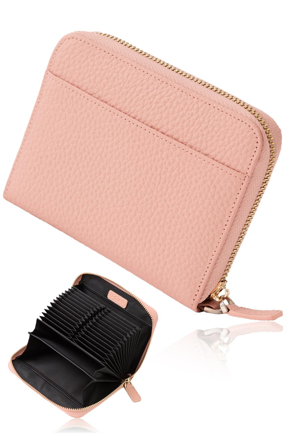 

[GRAV] Женский кошелек большой емкости с отделением для карт [Большие отделения для карт, которые также служат кошельком][31 отделение][Высококачественная натуральная кожа, которая