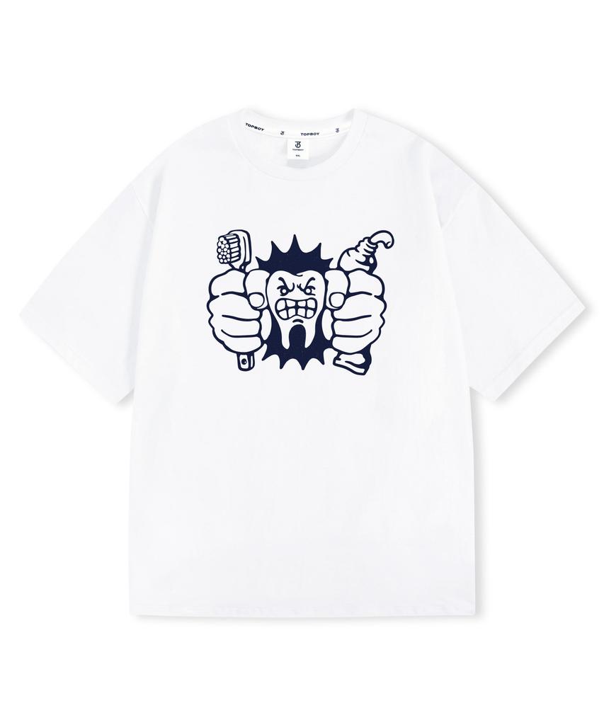 TOPBOY Dentist Oversized Short Sleeve T-Shirt (Type B)