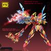 F5-A0001-A0004 Morphing Mecha series 2-in-1 robot puzzle assembling model aldults birthday building blocks toy gift