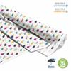 Outdoor Dekostoffe Oxford - Motiv Ananas Und Punkte I Dx170