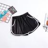 Loose Plus Size Thin Quick-drying Sports Shorts for Women In Spring and Summer New Arrival High-waist Wide-leg Jogging Fitness Pants