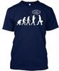 Funny Evolution Fail - Go Back We Screwed Up T-Shirt Made In USA S To 5XL