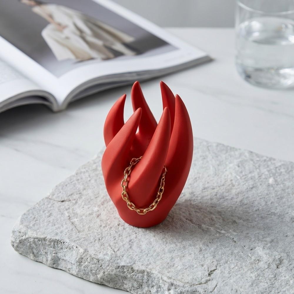 3D Printed Ring Storage Stand Finger-Shaped Necklace Holder Jewelry Display Stand Counter Display