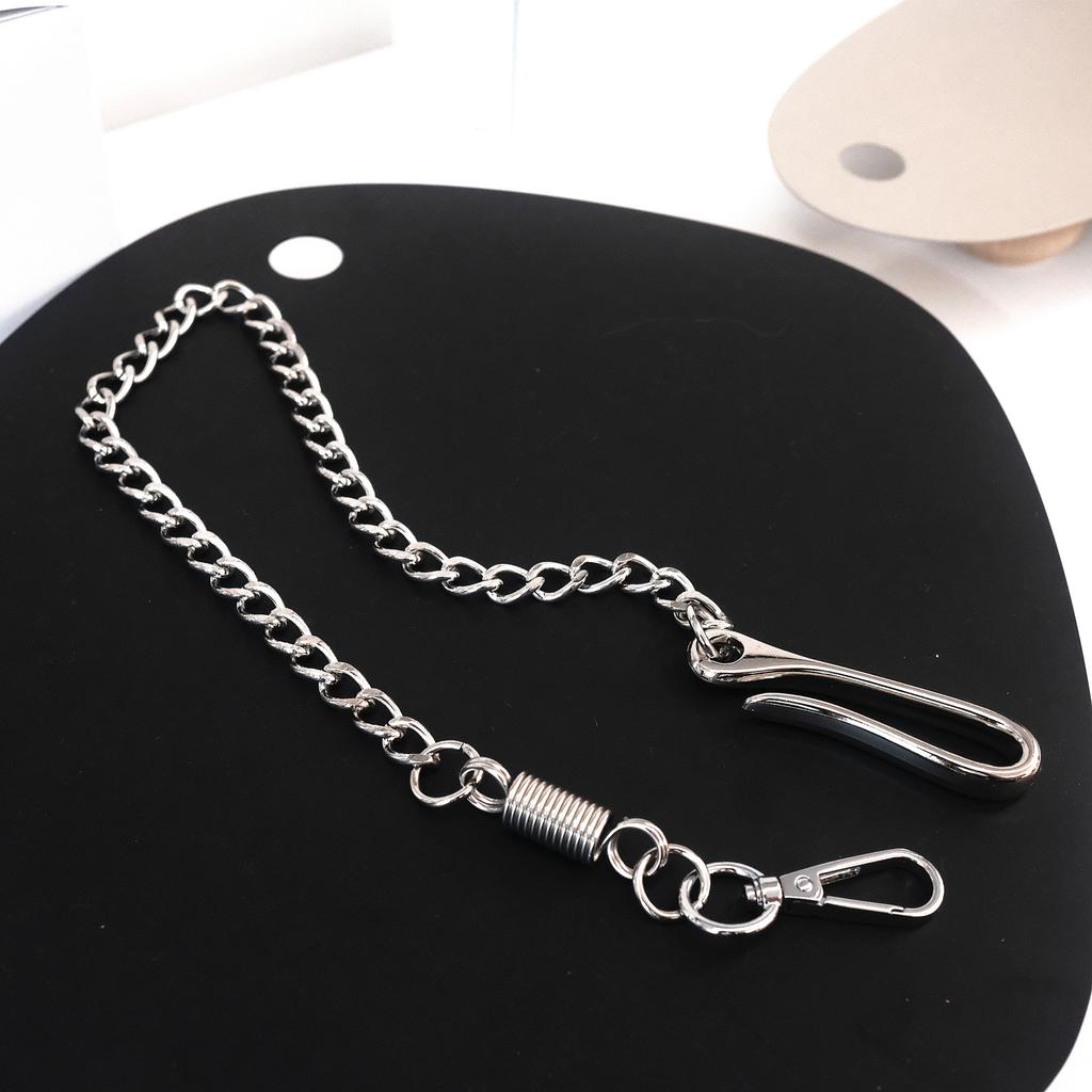 New Design Trouser Chain, Simple Retro Street Hipster Accessories, European and American Wallet Chain, Men's Waist Chain, Trouser Chain.
