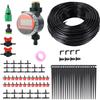 5~40m Automatic Garden Watering System Kit Rain Sensor Water Timer Dripper Irrigation Combination Lawn Potted Watering Supplies