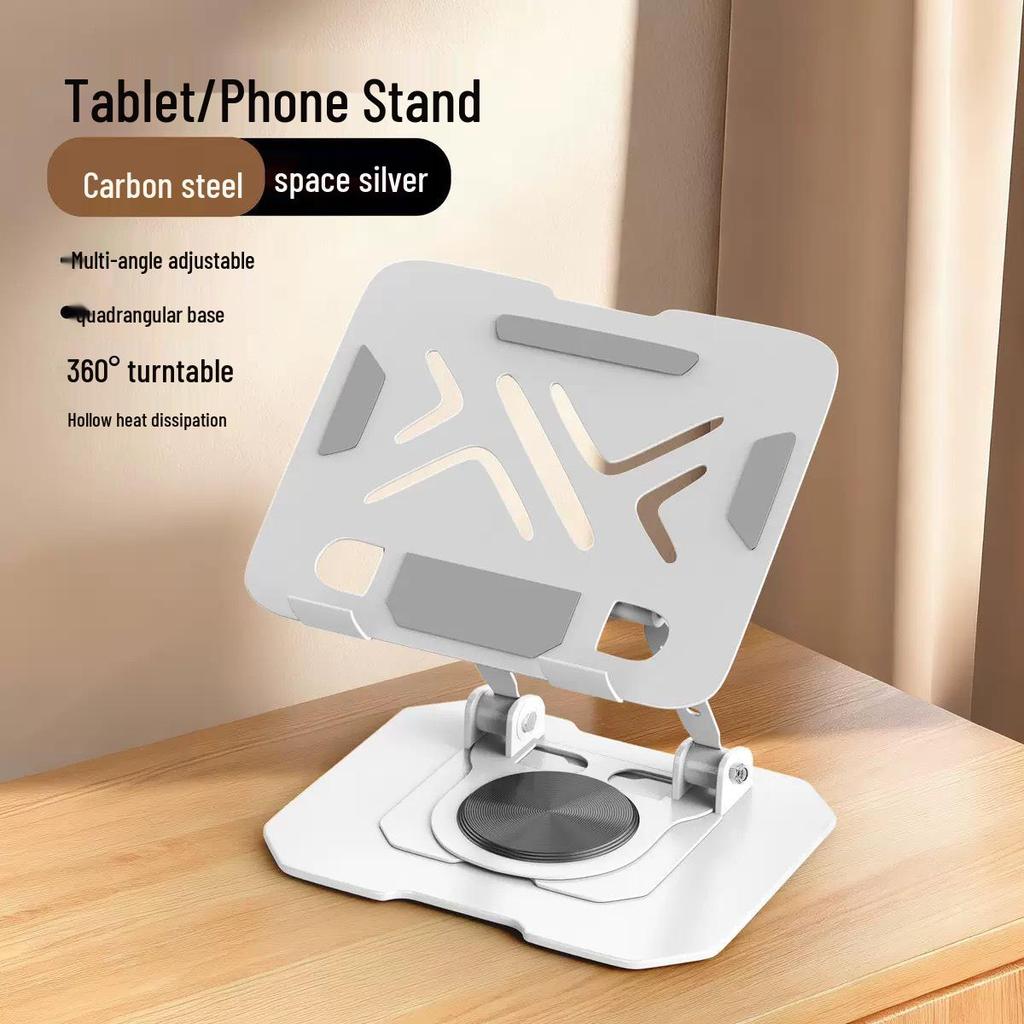 Portable 2-in-1 Laptop & Tablet Stand: Cooling, Adjustable & Foldable