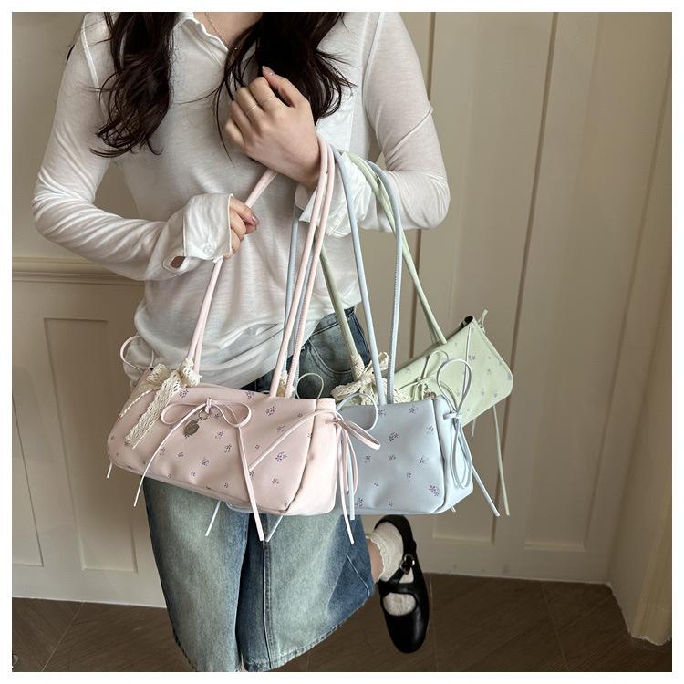 Nuova Borsa con Stampa di Nicchia Primavera Estate per Donne Versatile da Pendolare Borsa a Spalla Sottobraccio Borsa Fashion a Baguette