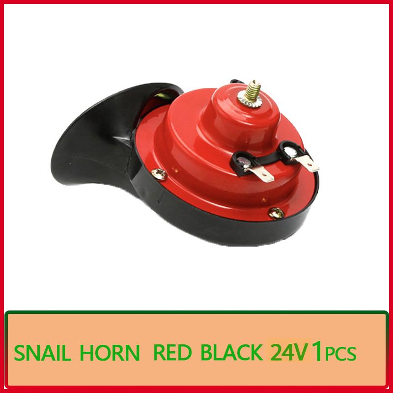 Univerzální hlasitý auto klakson 12V 24V elektrický šnečí vodotěsný alarmová sada motocykl nákladní auta SUV loď vozidlo klakson