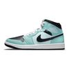 Zapatillas retro de baloncesto Air 1 Mid "Teal Tint" para mujer, de media caña, tonalidad verde azulado BQ6472-300