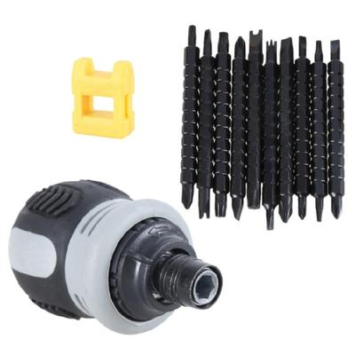 Ratcheting Screwdriver Set Screwdriver Ratchet Wrench Set With Rotatable Ratchet Handles Household Repair Tool Kit