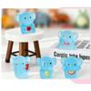 10 Pcs Glow-in-the-dark Cute Baby Elephant Resin Desktop Decorations Ornaments Diy Handmade Hairpin Keychain Accessories Toys