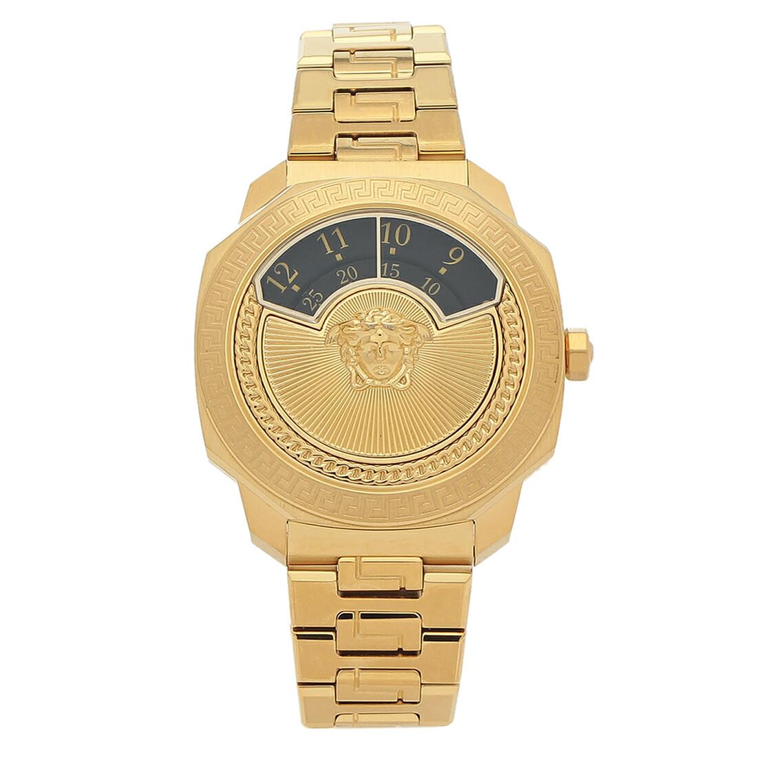 

Watch Quartz Black VERSACE VQU050015 [Versace] Men s Women s [Item]