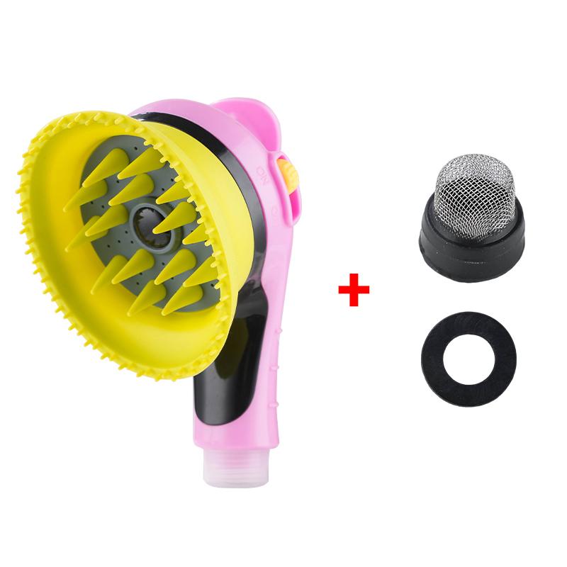 Pet showerhead cat and dog showerhead one key switch showerhead dog washing supplies brushes massage tools pet supplies
