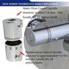 Manopola Controllo Temperatura Acqua Manopola Controllo Doccia Doppia Maniglia Doccia Accessorio Bagno per Sistemi Doccia