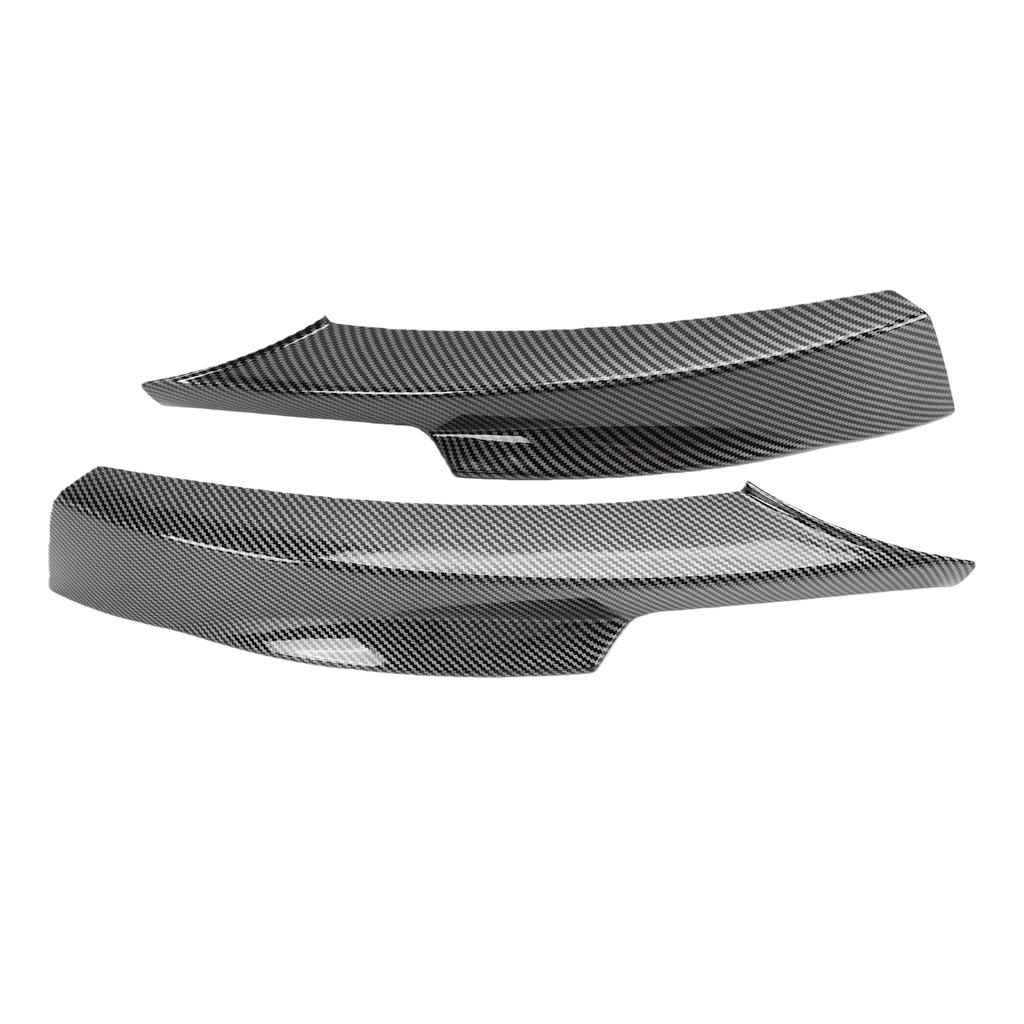 Front Bumper Lip Side Splitter Spoiler Carbon Fiber Pattern Replacement for E90 E91 M Sport LCI 2009 2012 Adhesive