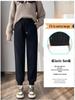 Women's Plus Size Fleece-Lined Lambswool Sweatpants - Winter Casual Loose Fit