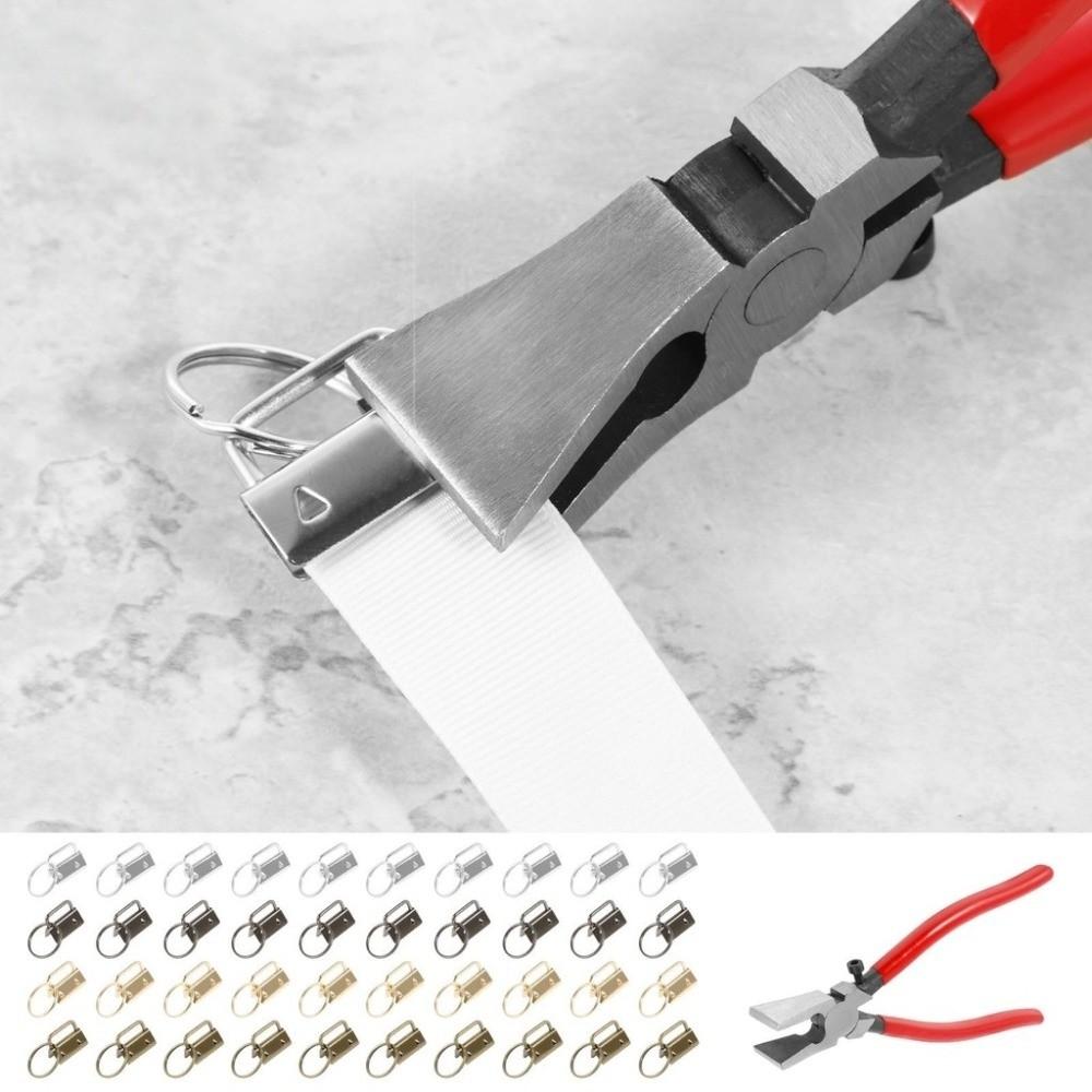 41 Pcs Pliers Bag Strap Hardware DIY Jewelry Making Tools Gold Key Fob Hardware Set  Hardware Repair