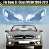 Amcsvg1 Car Front Headlamp Lampshade Auto Lamp Shell Lights Housing For Benz SL-Class W230 SL300 SL350 SL500 2008-2012 Headlight Cover