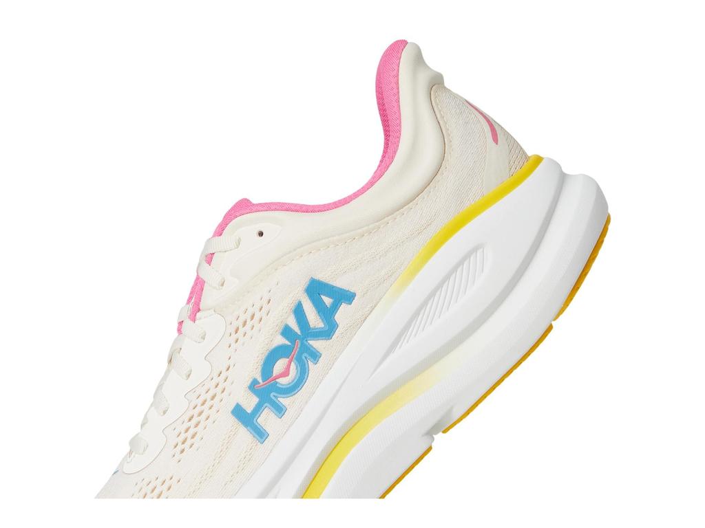 Hoka One One Bondi 9 Running Alabaster X Size Women's Shoes, Birch, 24.0cm