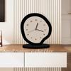 Cream Style Desktop Watch Ornaments High End Living Room Decoration Niche Table Personalized Clock Placement