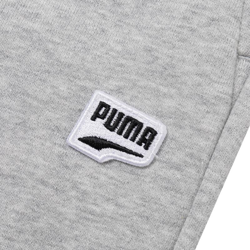 Puma Comfortable Breathable Fashion Casual Pants Unisex Bottoms Gray 629305-04