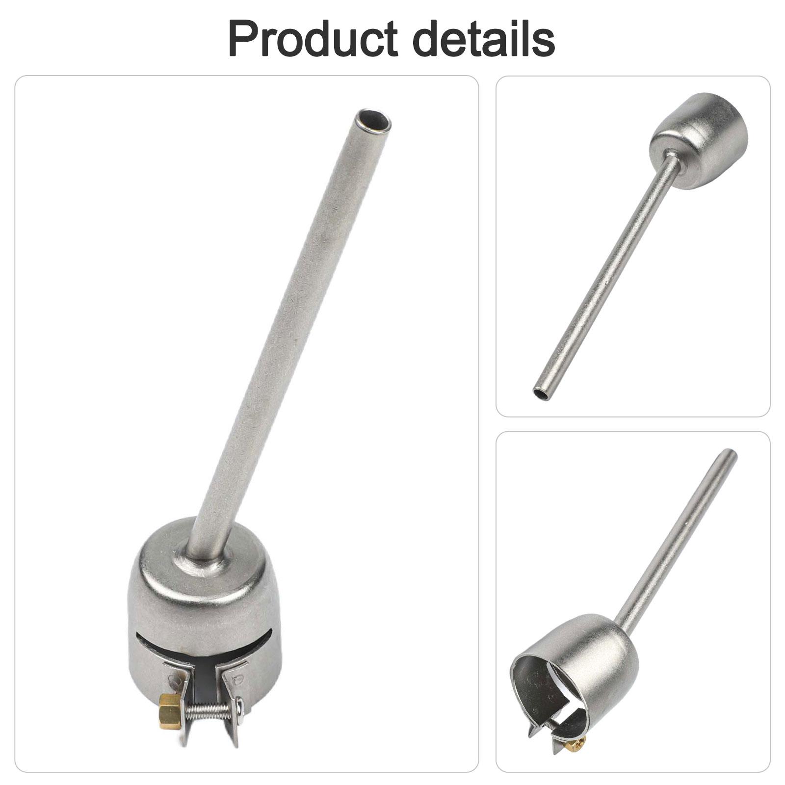

Stainless Steel Tip Round Welding Nozzle For Deep Welding Plastic Welding Easy Installation For 1600W Hot Air Welders China Mainland