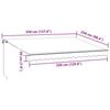 VidaXL Manual Retractable Awning Anthracite and White 350x250 Cm, Awning, Door Awning, Garden Awning, Blind, Awning of 3216036