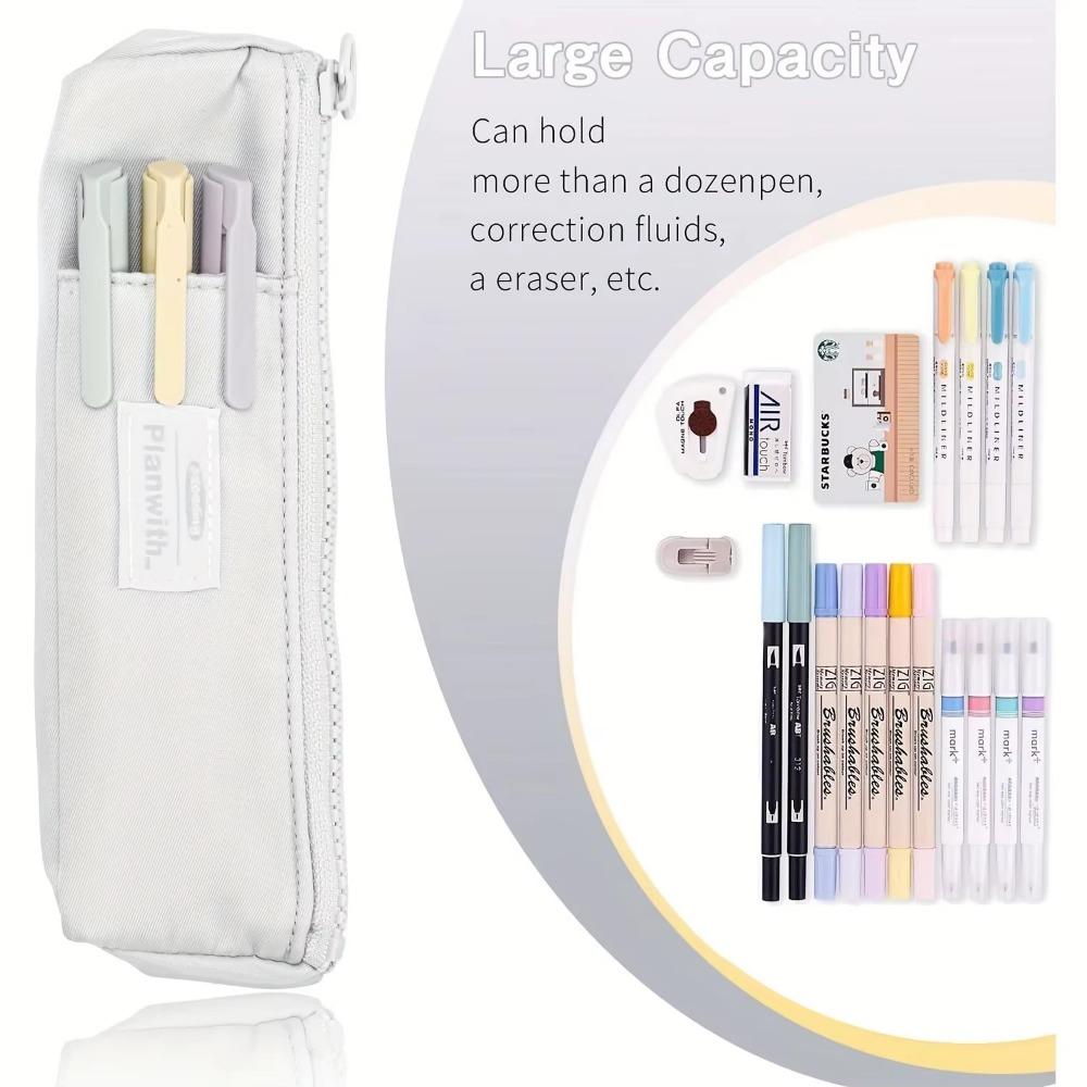 Durable Small Pencil Case Soft Storage Bag Creative Student Stationery School Supply