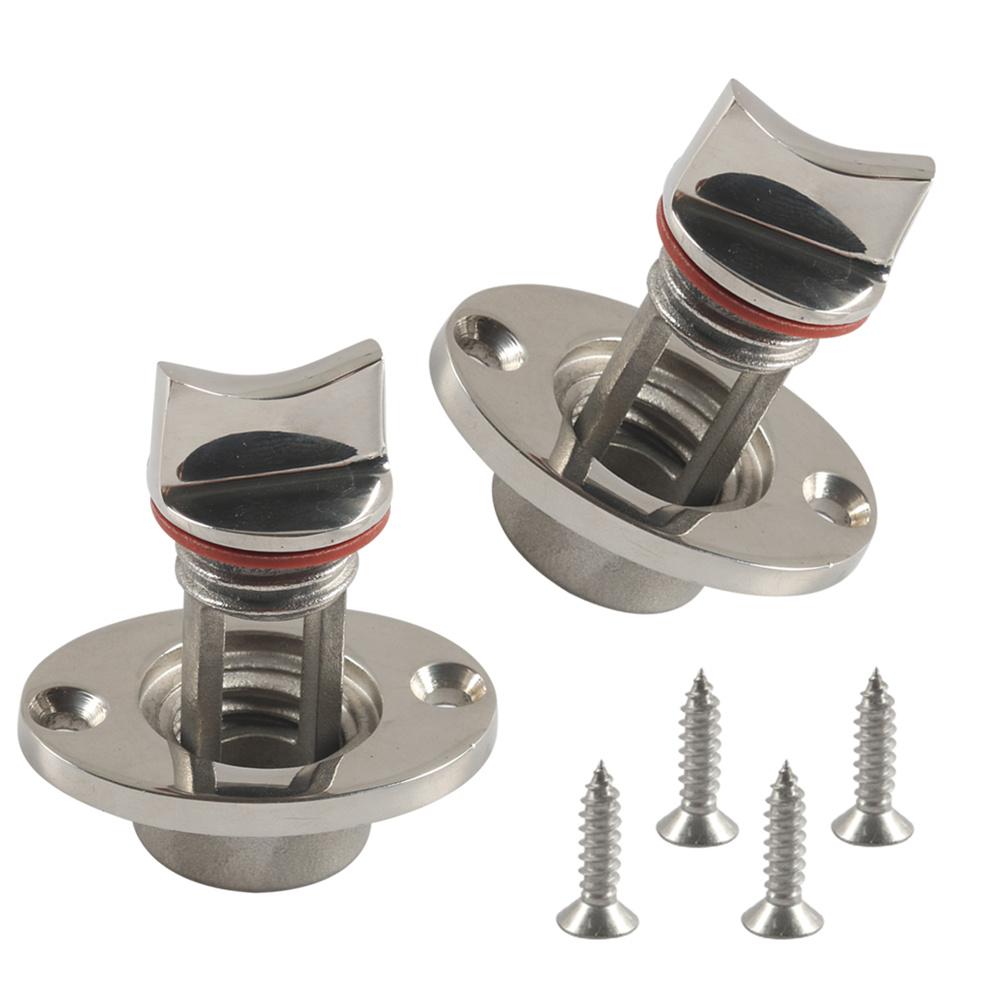 

2pcs 316 Stainless Steel Drain Plug For Boat Drain Plug 1 Inch Hole