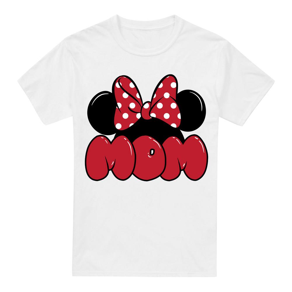 Minnie Mouse Mother s Day Ears for Mom T-Shirt White XXL