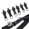 18x Zippers Sliders Zippers Repair Kits Zippers Pullers Replacement Zippers Teeth Zippers for Jackets Suitcases Jeans