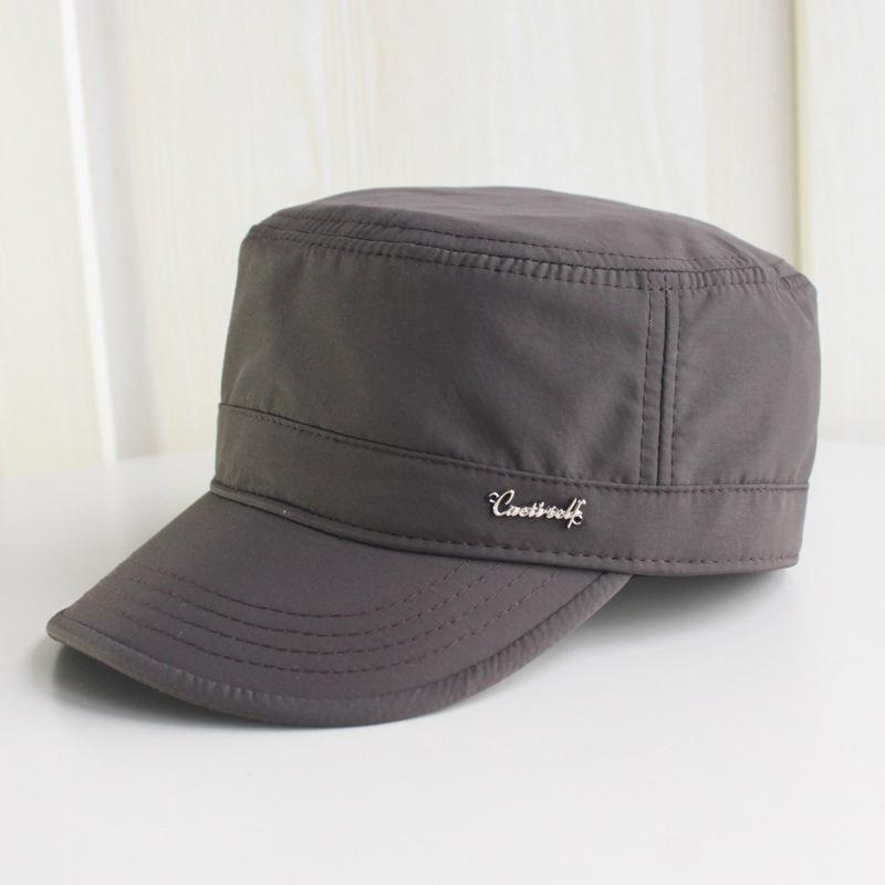 

2025 г., летняя кепка от солнца с плоским верхом для взрослых, для папы, для отдыха на природе, для мужчин, большие закрытые бейсболки 58 см 60 см 60cm