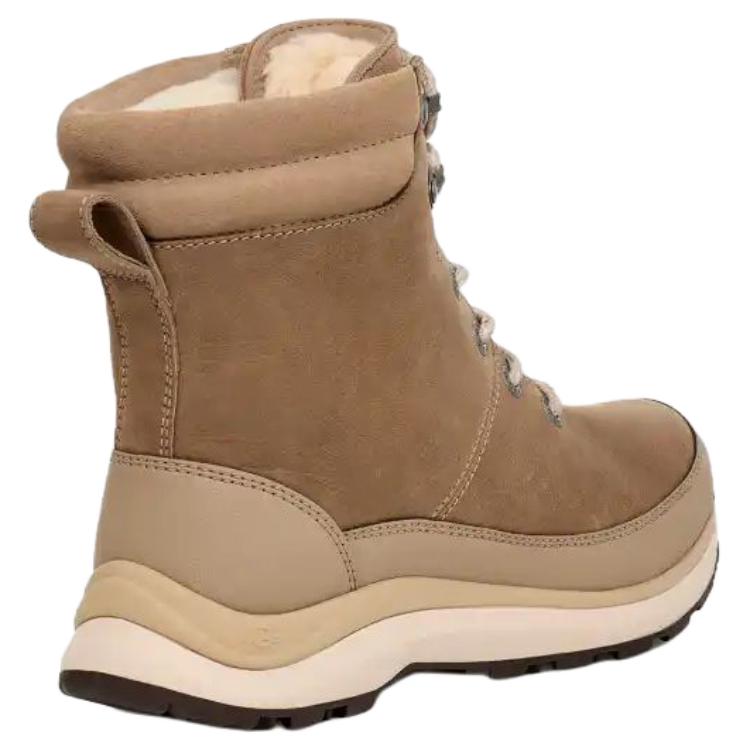 UGG Zaydie Velúr Meleg Kerek Orrú Vintage Rövid Hócsizma Unisex csizma Barna 1166757-DUNE