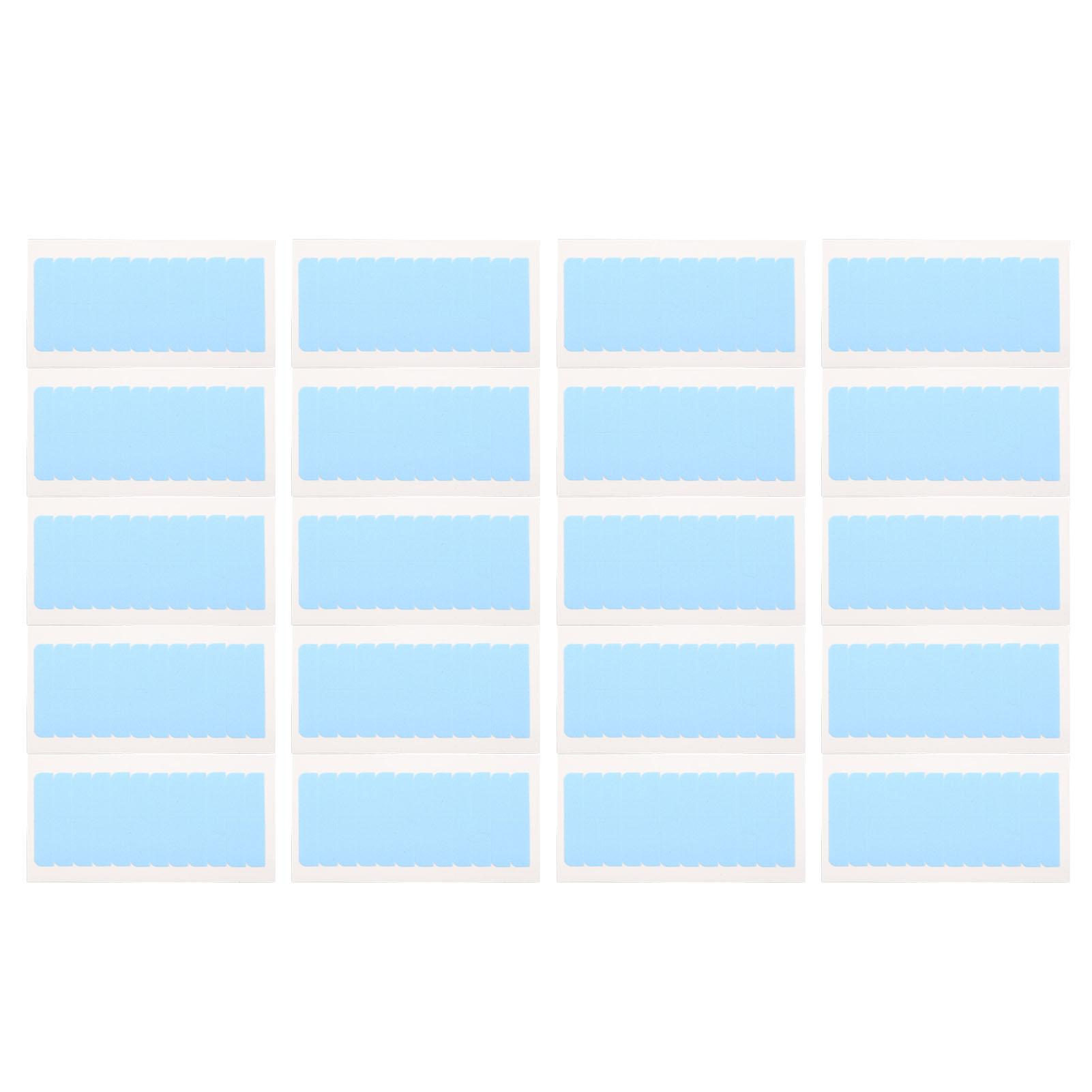 

240 шт. Лента для наращивания волос Двусторонняя лента для наращивания Вкладки Водостойкая Запасная лента для парика f Blue