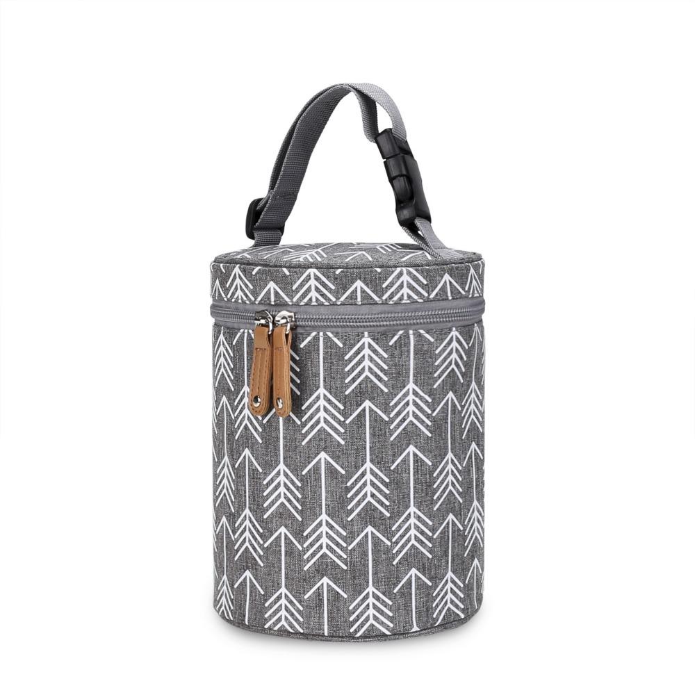 Thermal Insulation Baby Bottle Bag Waterproof Nursing Mom Bag Stroller Hanging Bag  Travel