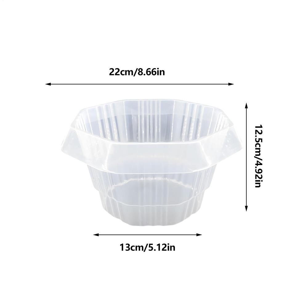 20pcs Vegetable Protector Plant Snail Collar Guard with Hood Protective Gardening Dome Vegetable Protective Cover Slug Collar белый