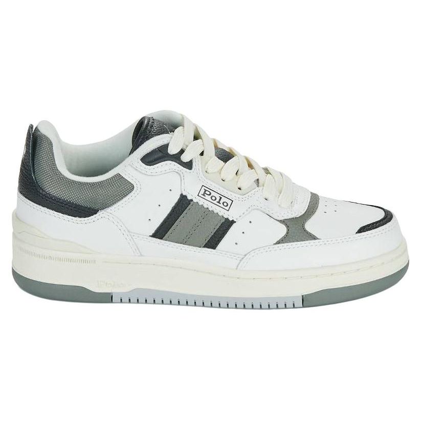 Polo Ralph Lauren Lace-Up Closure Sneakers Men Sneakers White 809931328004