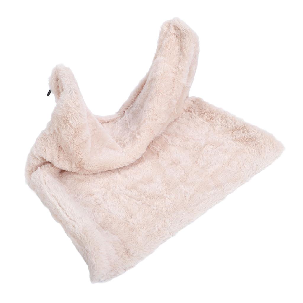 L Shaped Cat Hanging Bed Comfortable Warm Plush Metal Frame Multifunctional Cat Hammock Cushion for Home