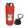 Moomin Water Bottle, 530ml Large Capacity, Vacuum Insulated, Insulated, Hot & Cold, Sports Bottle, Direct Drinking, Double-Walled, Wide Mouth, Stainle
