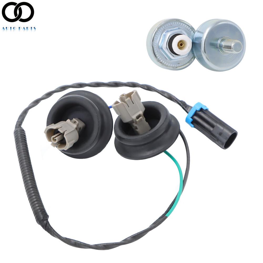 2× Knock Sensor w/ Harness Pair Kit For Chevy Silverado 1500 GMC Sierra Hummer