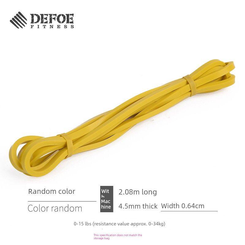 

Resistance Band Pull-up Auxiliary Strap Men Yoga Tension Strap Flat Rubber Band For Home Elastic Band Fitness Women Elastic String 0.64-Color Random