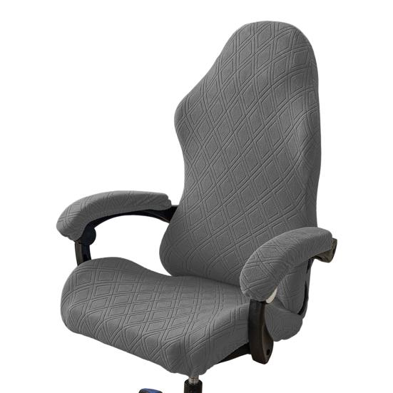 Pokrowiec na fotel gamingowy Elastyczna tkanina Odporna na zużycie Odprowadzająca wilgoć Oddychająca Dekoracyjna osłona na fotel